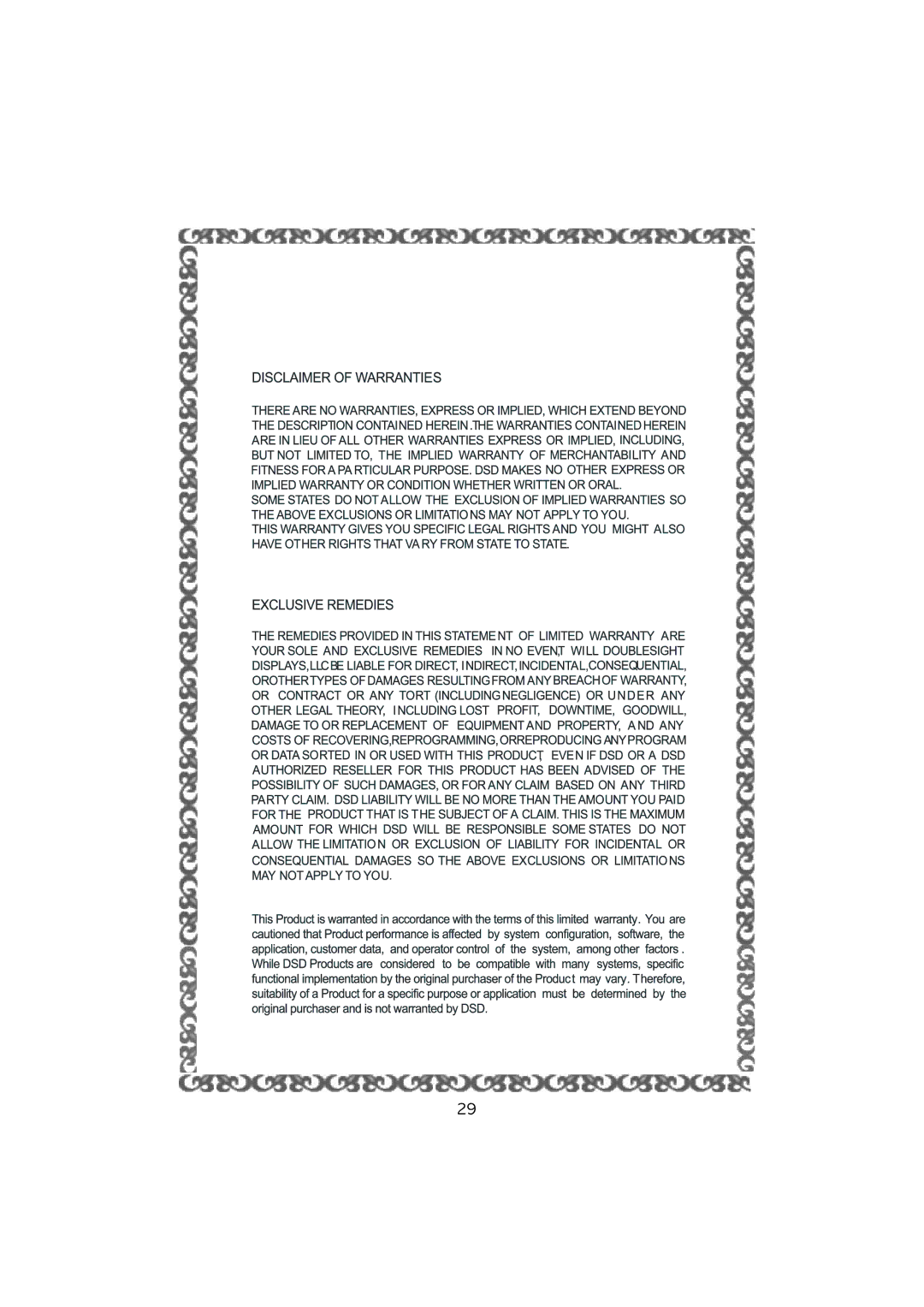 DoubleSight Displays DS-240 Series user manual 