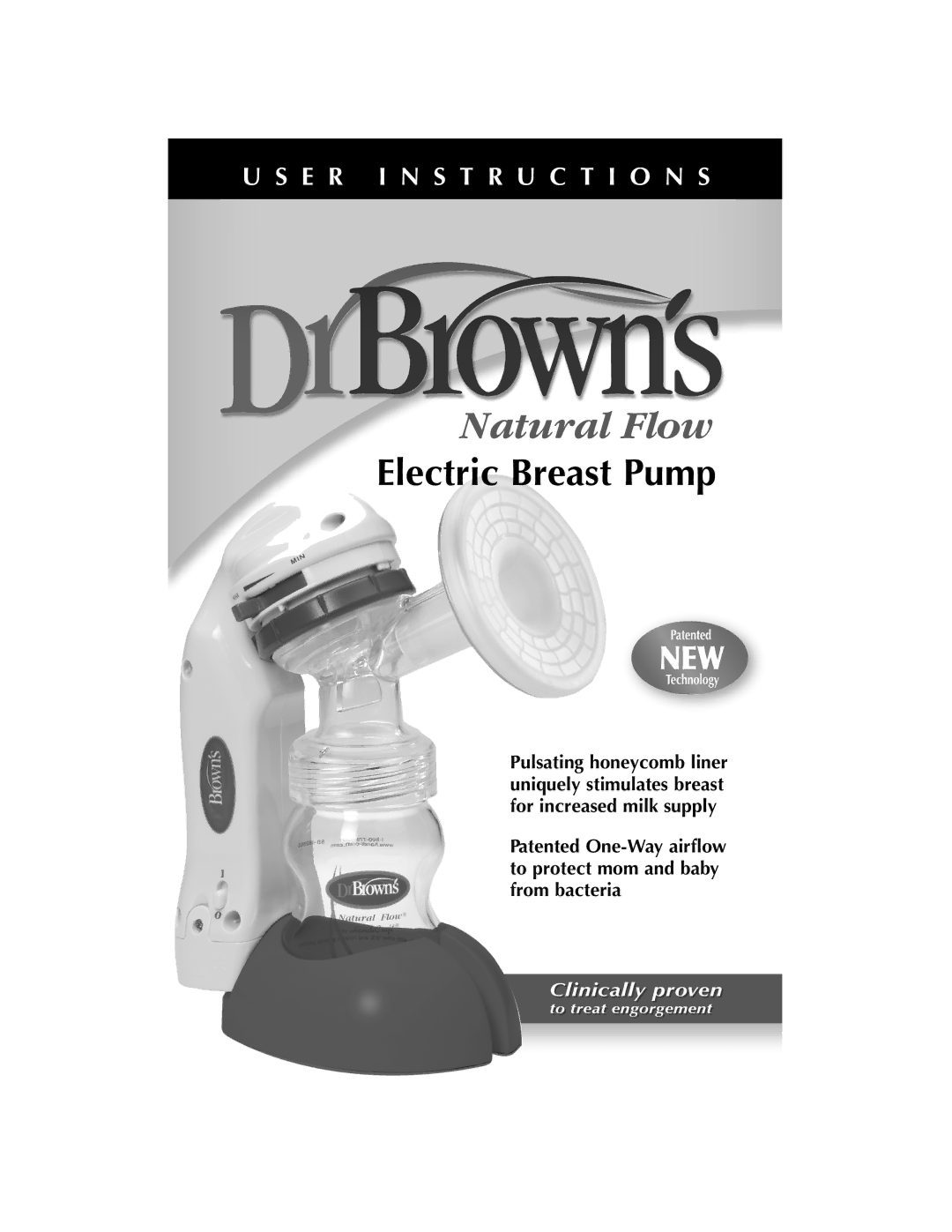 Dr. Brown's Electric Breast Pump manual 