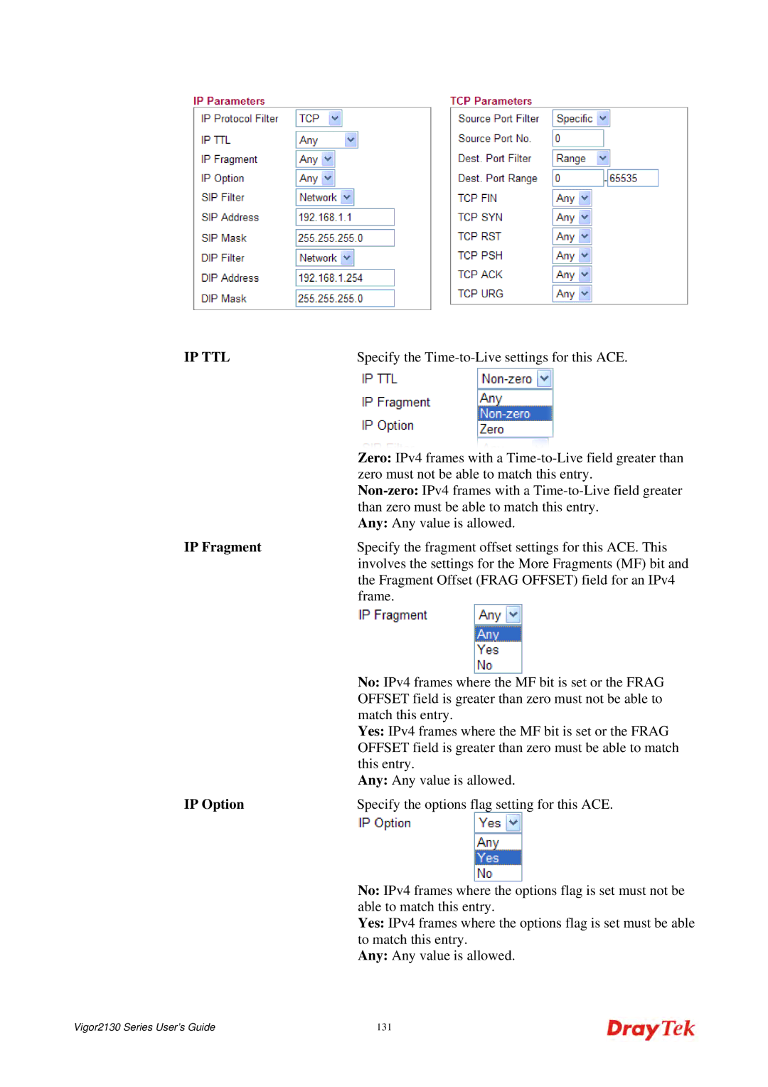 Draytek 2130 manual 131 