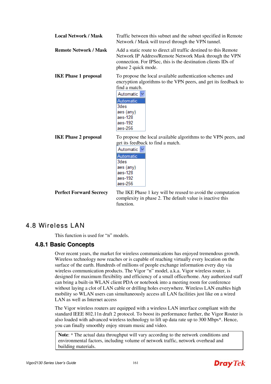 Draytek 2130 manual 161 