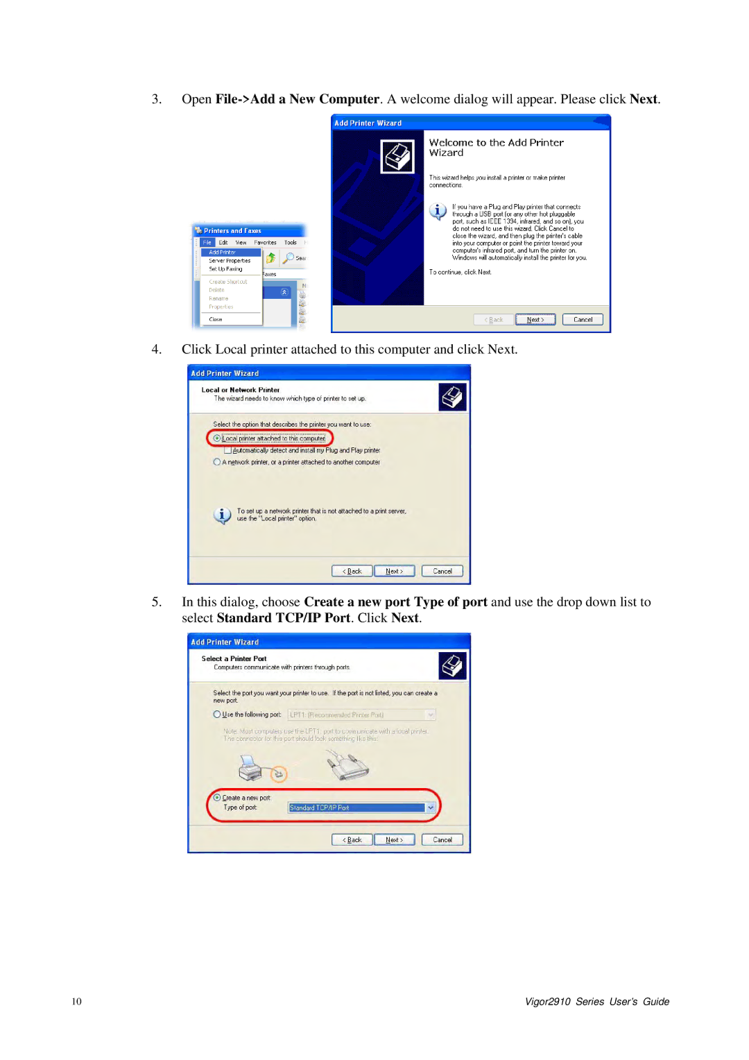 Draytek manual Vigor2910 Series User’s Guide 