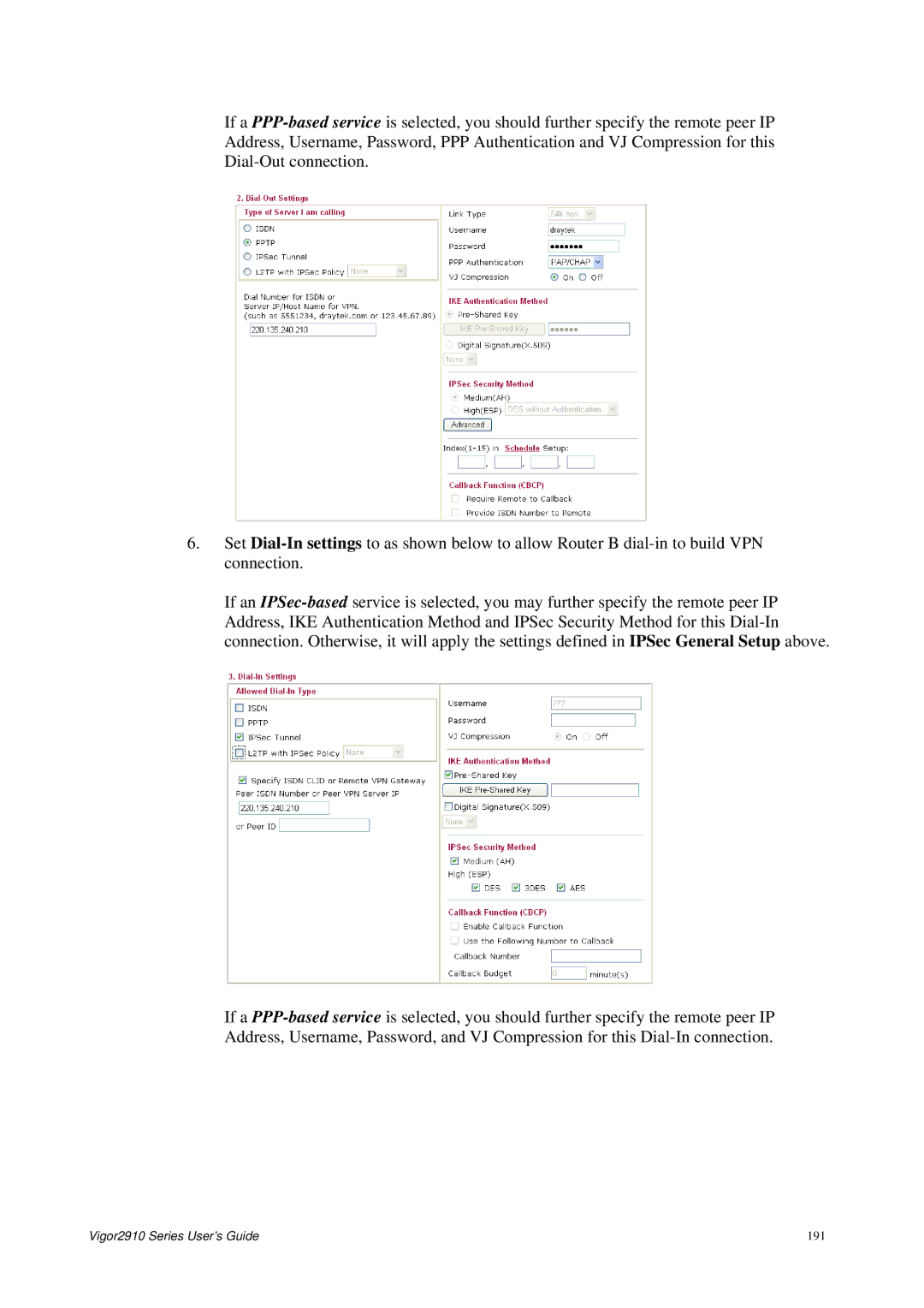 Draytek 2910 manual 191 