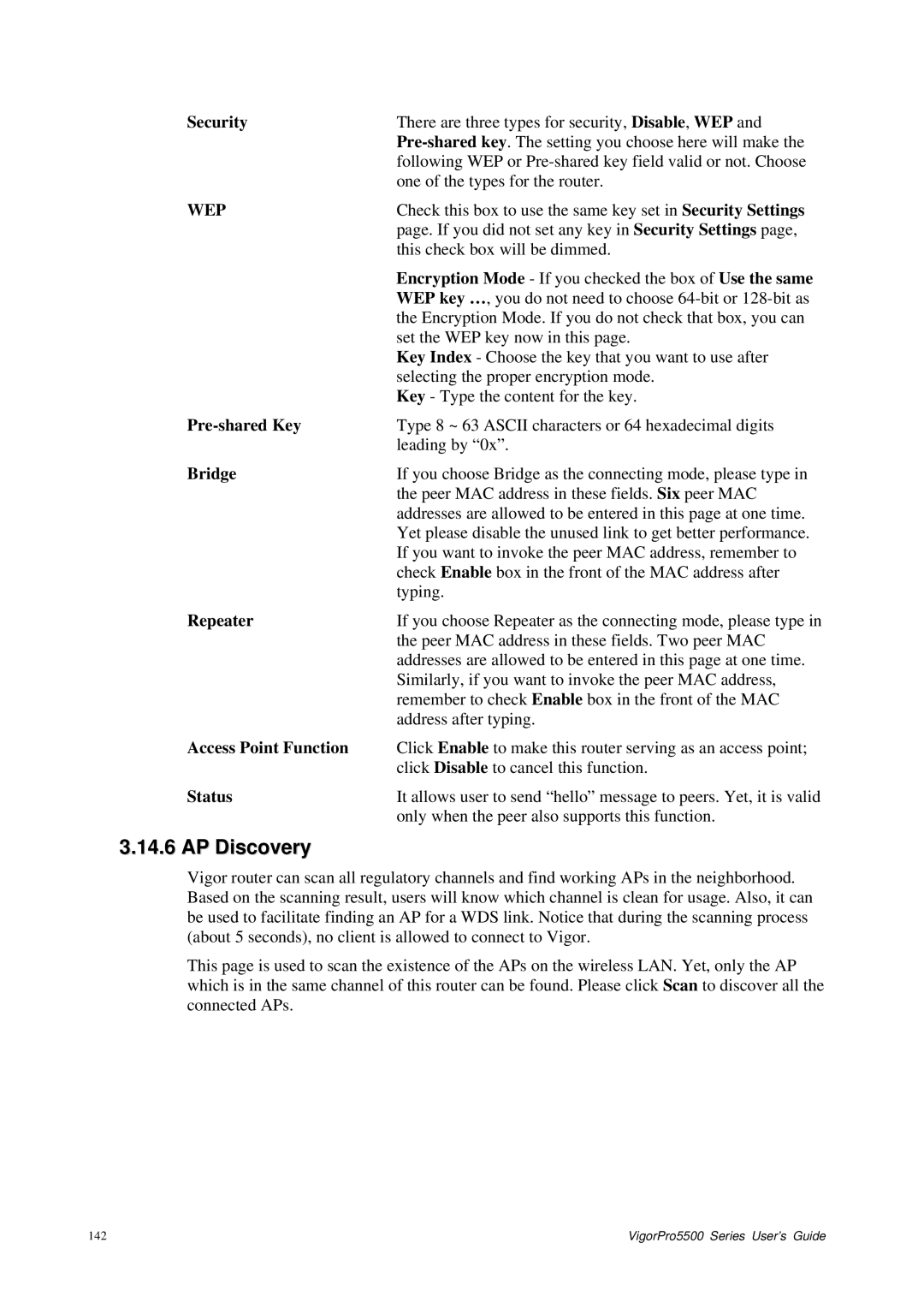 Draytek 5500 Series manual AP Discovery 