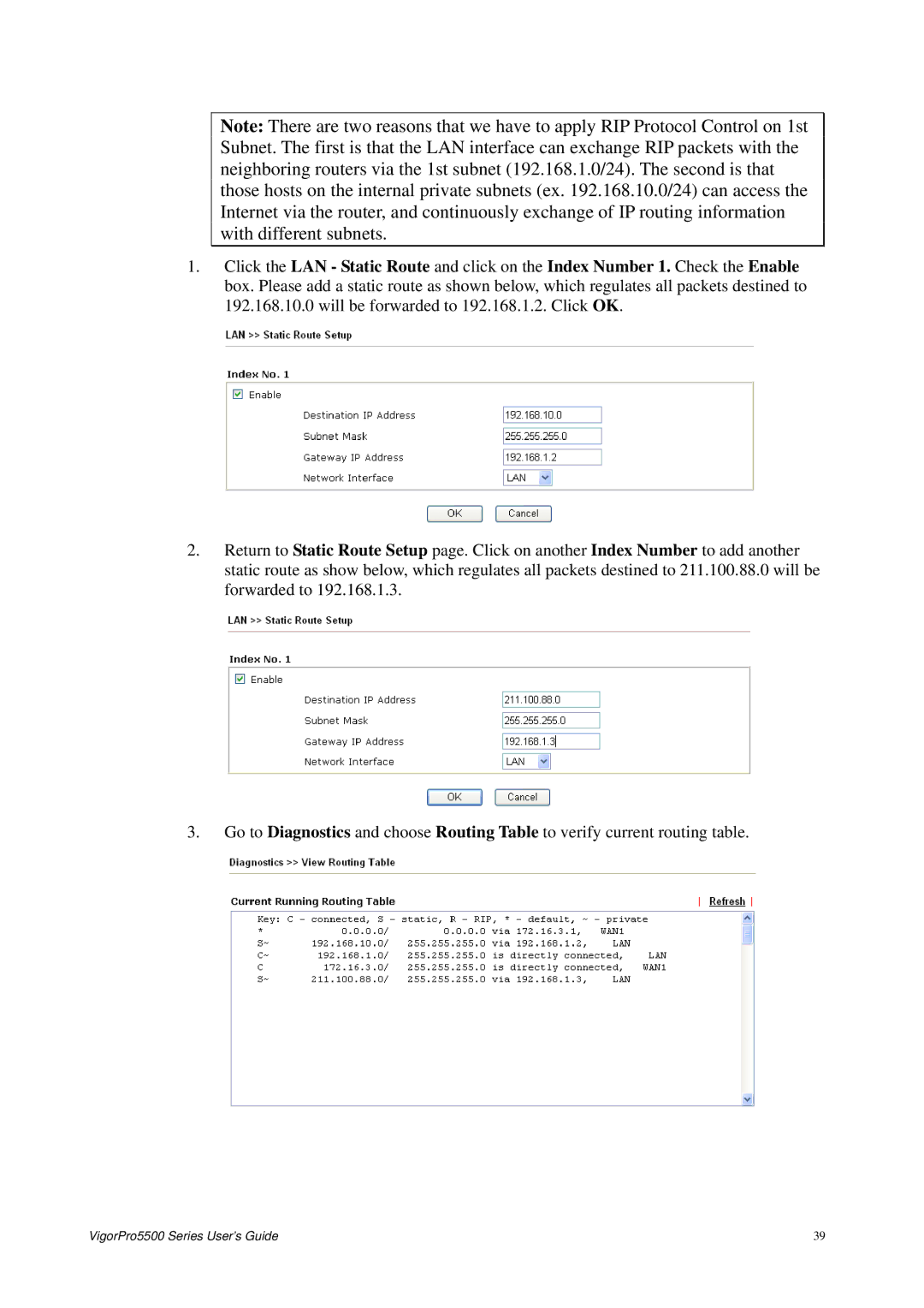 Draytek manual VigorPro5500 Series User’s Guide 