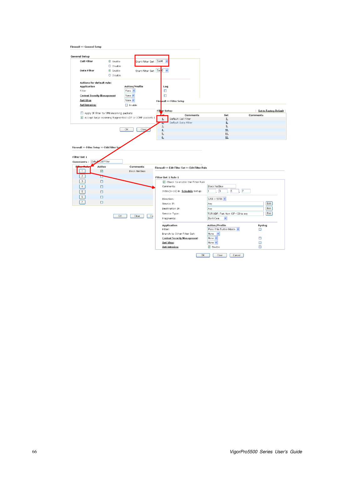 Draytek manual VigorPro5500 Series User’s Guide 