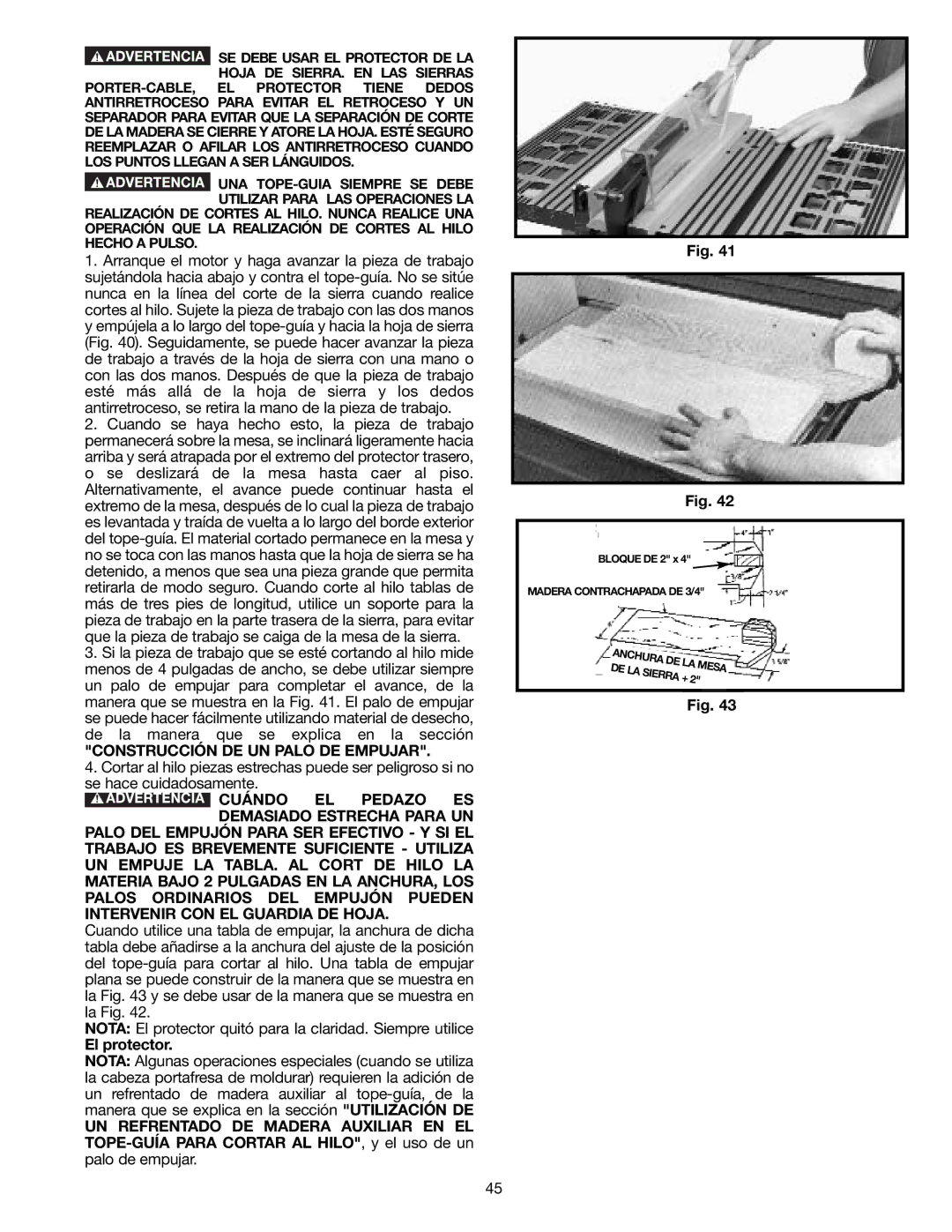 Draytek SM200L instruction manual Construcción DE UN Palo DE Empujar, El protector 