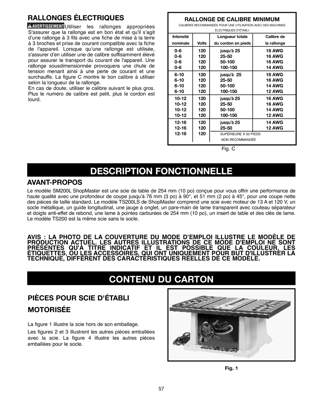 Draytek SM200L instruction manual Description Fonctionnelle, Contenu DU Carton, Rallonges Électriques, Avant-Propos 