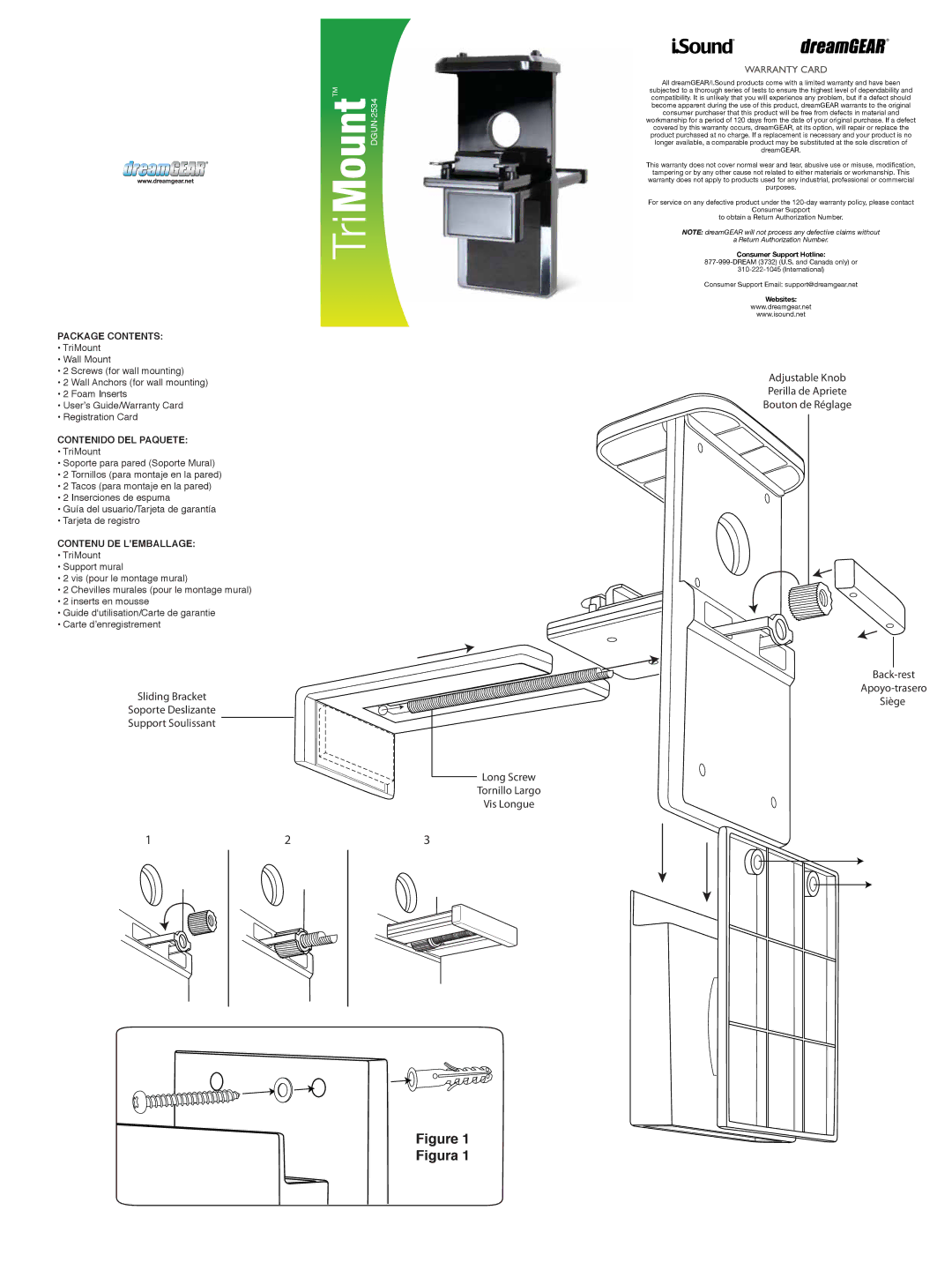 DreamGEAR DGUN-2534 warranty Figura 