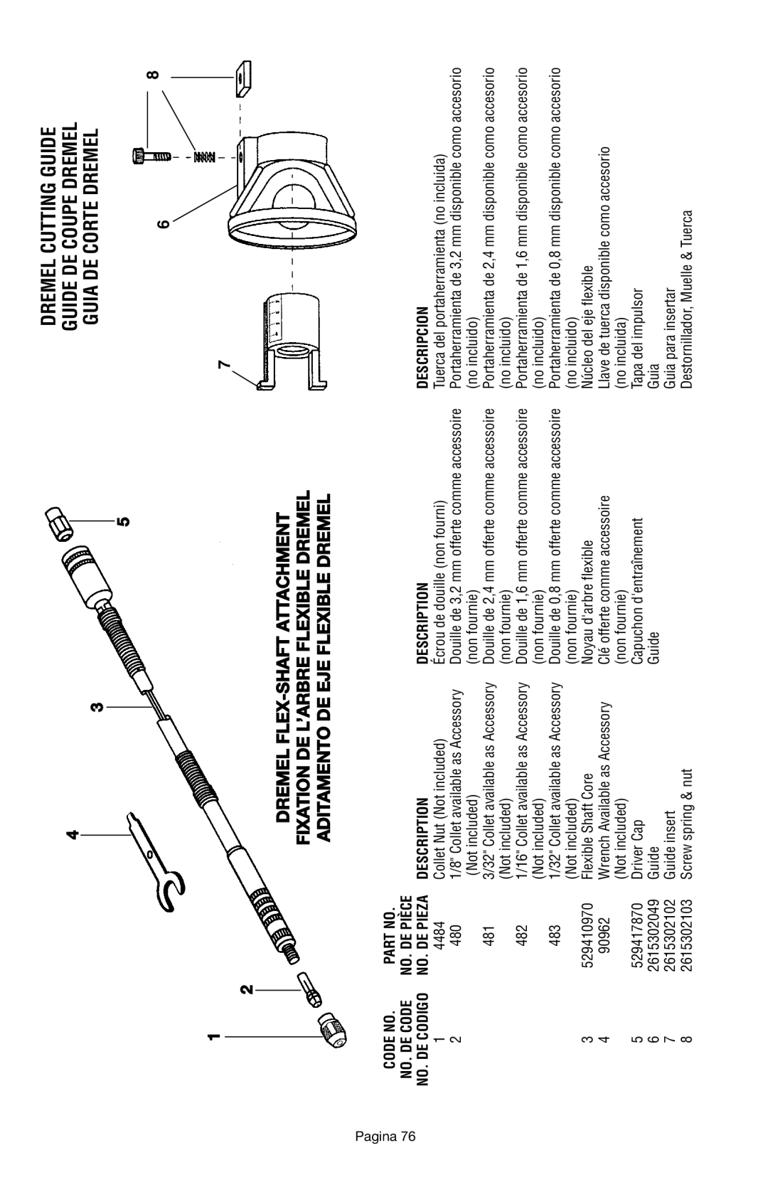 Dremel 398 owner manual Dremel Cutting Guide 