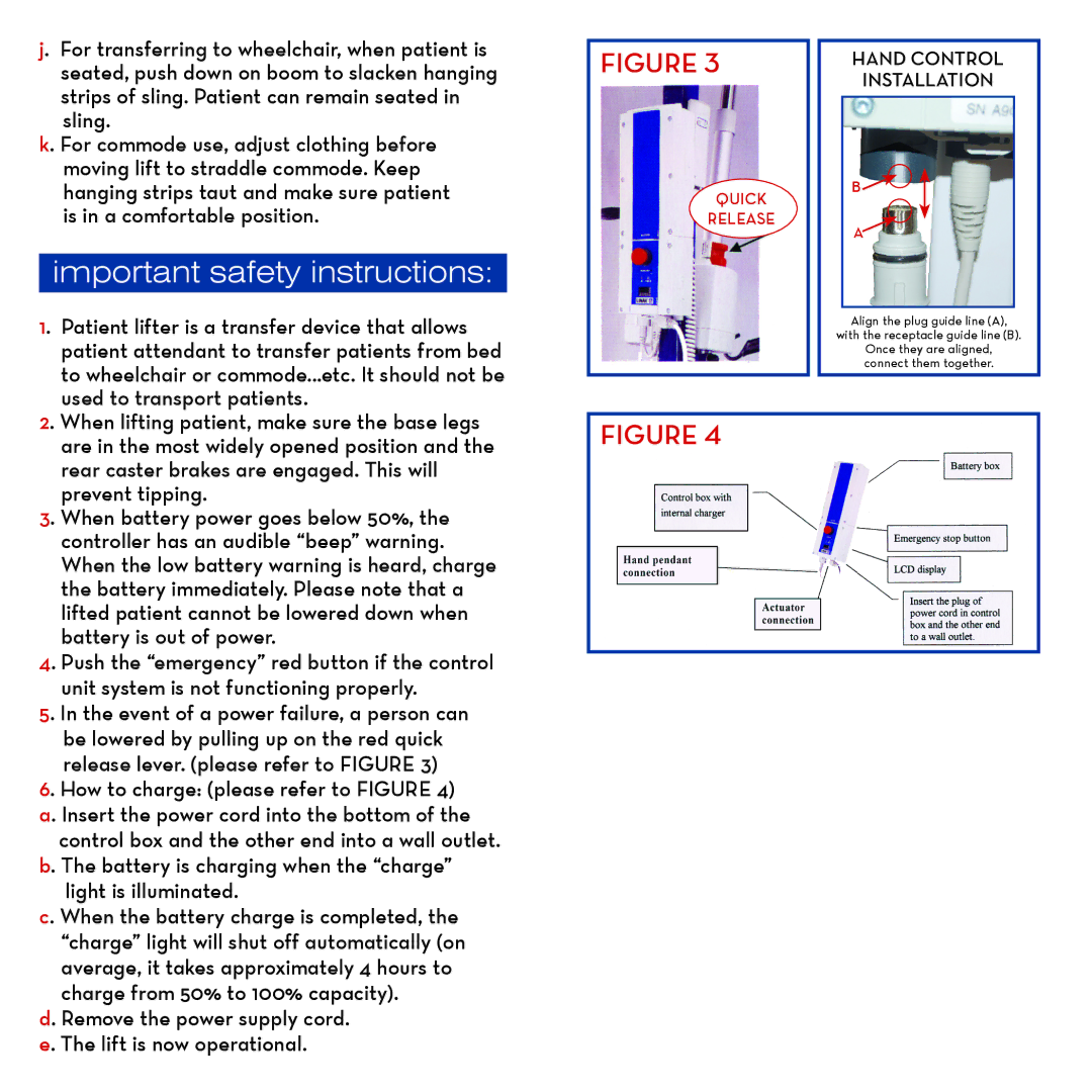 Drive Medical Design 13240 warranty Important safety instructions, Light is illuminated 