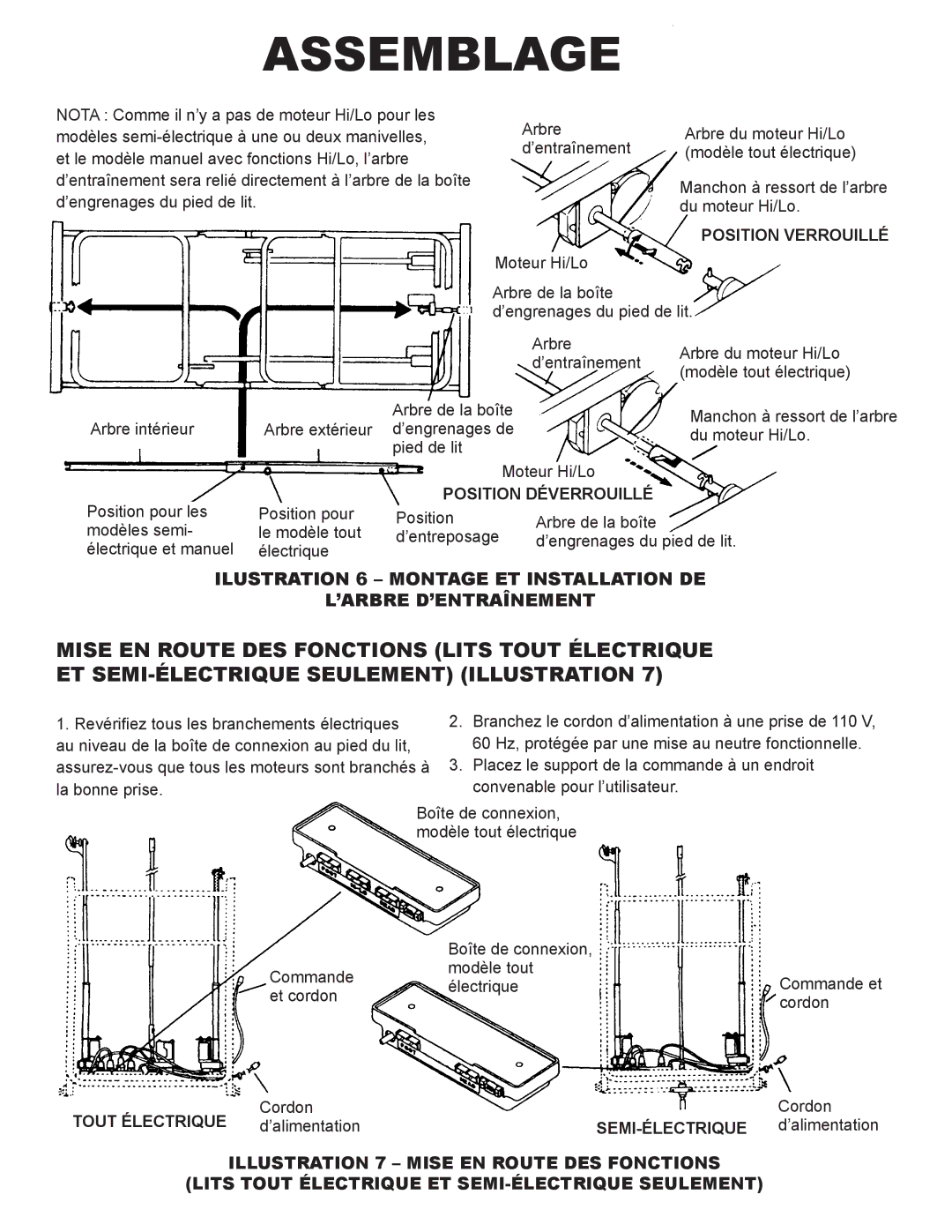 Drive Medical Design 15005, 15003, 15004 manual Semi-Électrique 