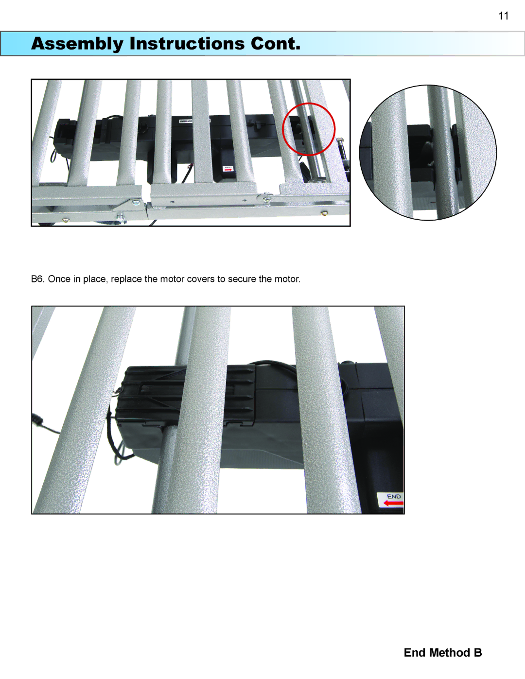 Drive Medical Design 15560 manual End Method B 