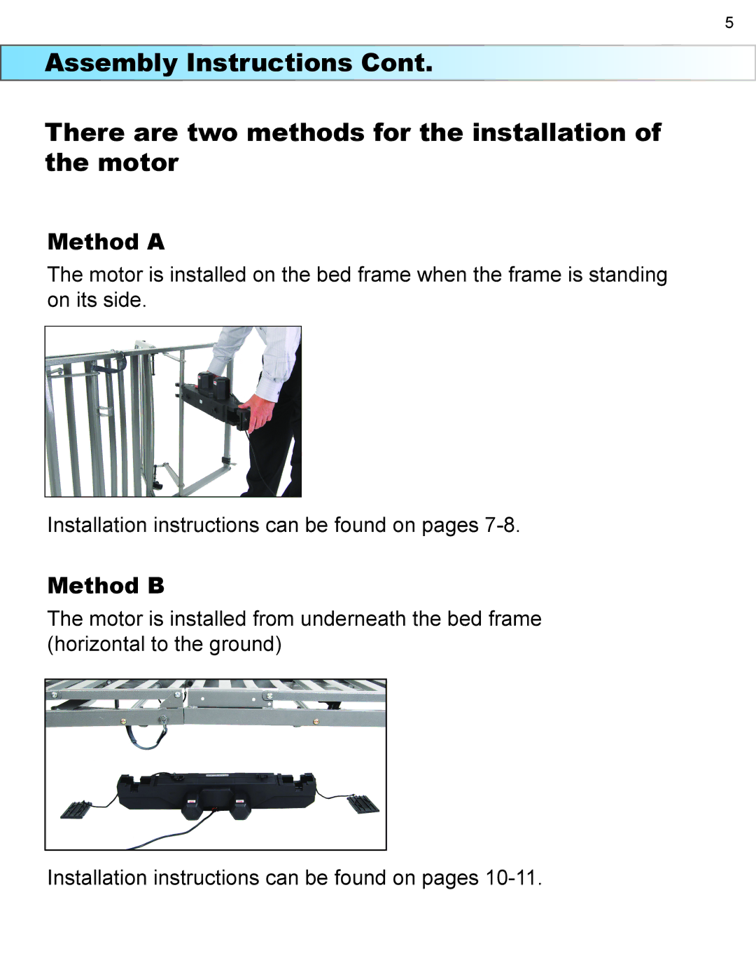 Drive Medical Design 15560 manual Method a 