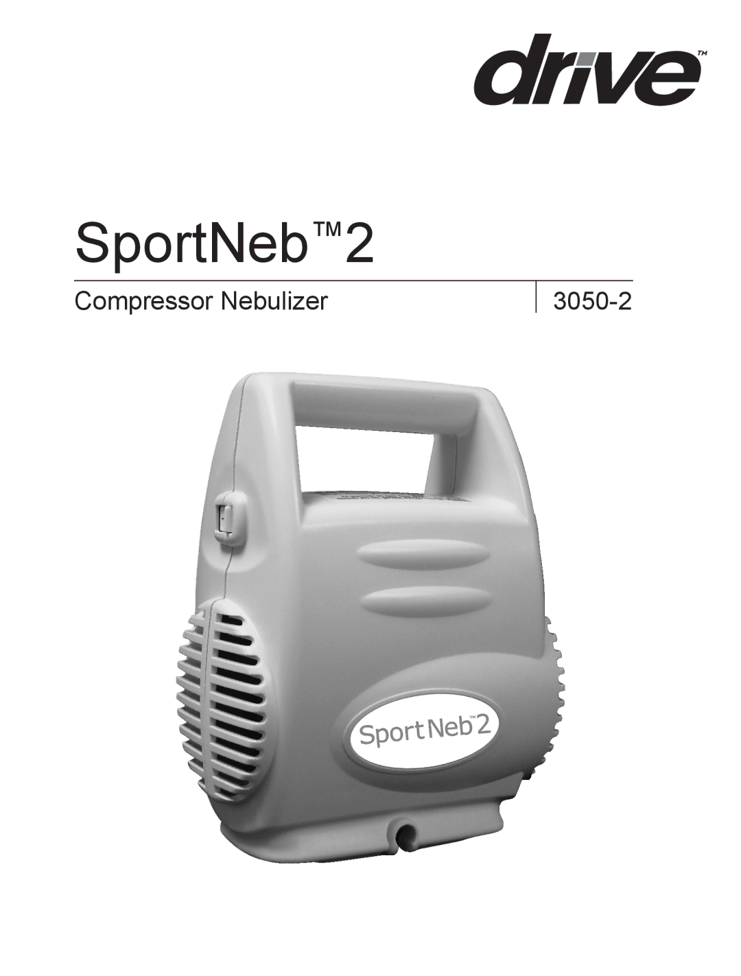 Drive Medical Design 3050-2 manual SportNeb2 