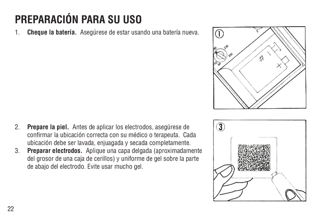 Drive Medical Design AGF-3E manual Preparación Para SU USO 