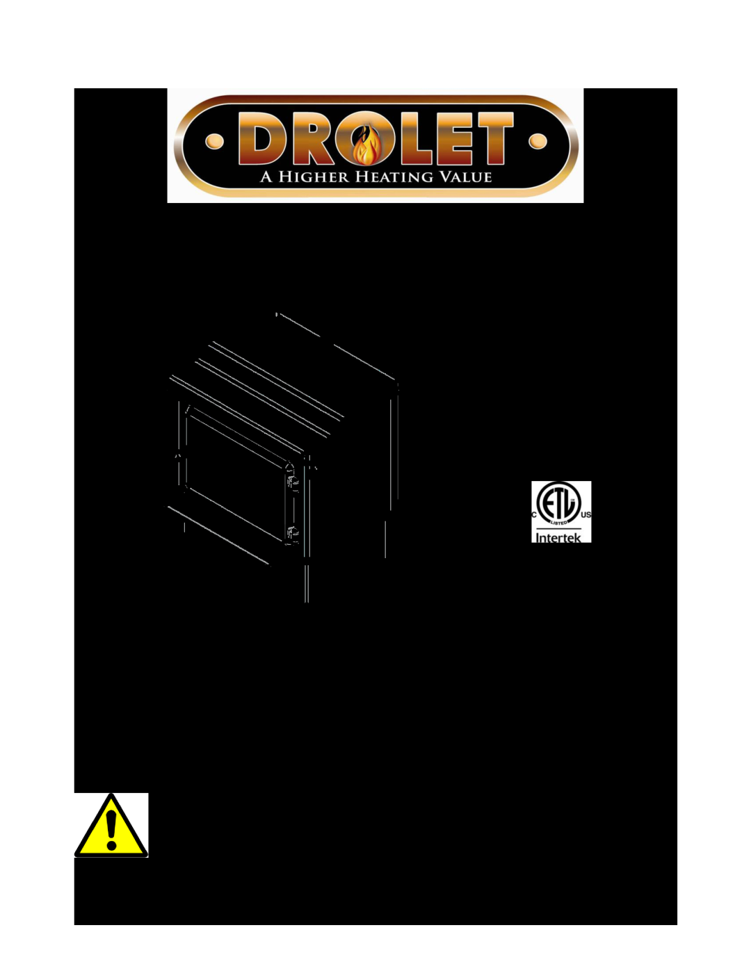 Drolet 45521A owner manual Rocket E.P.A. Wood Stove, Read And Keep This Manual For Reference, Owner’S Manual 