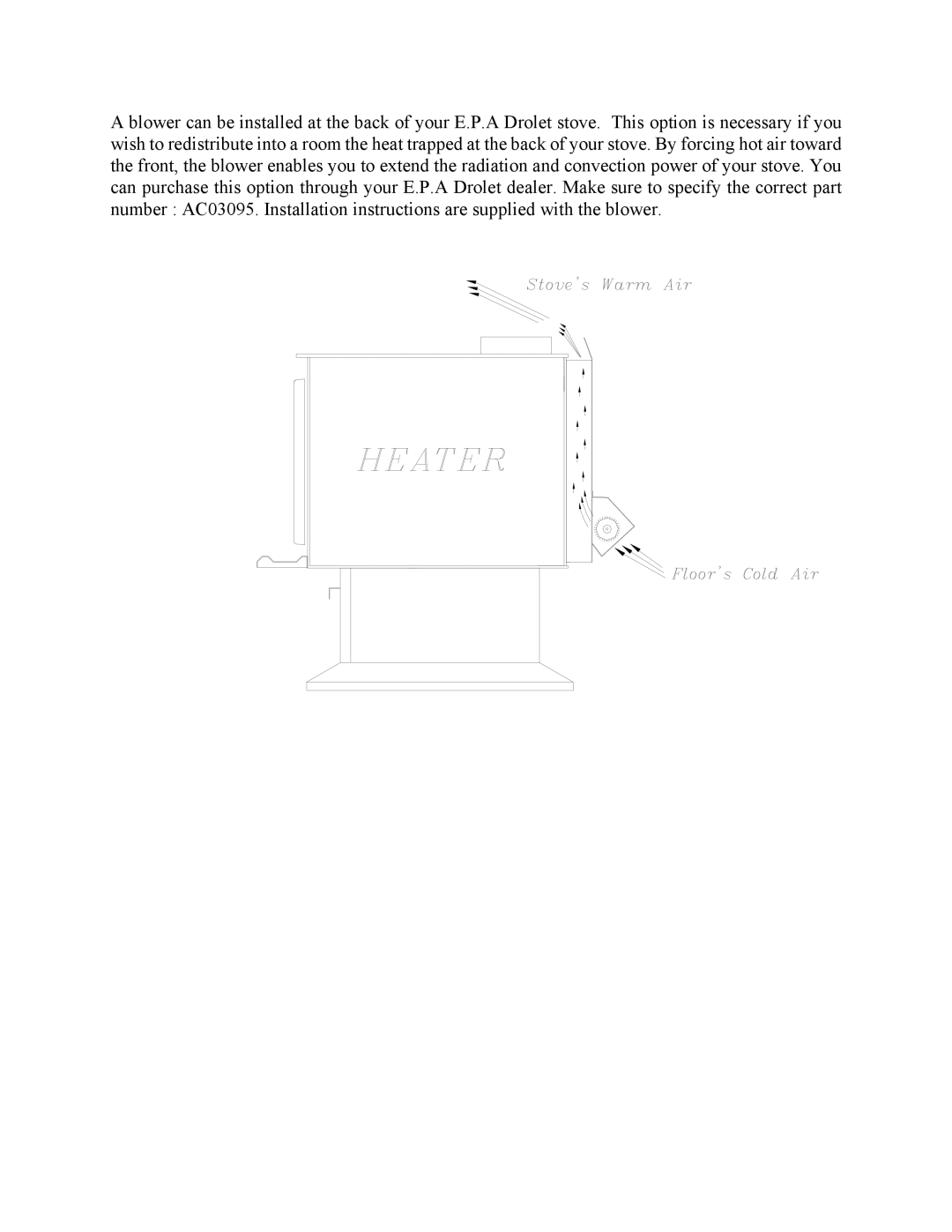 Drolet DB03115, DB03110, DB03116 owner manual 