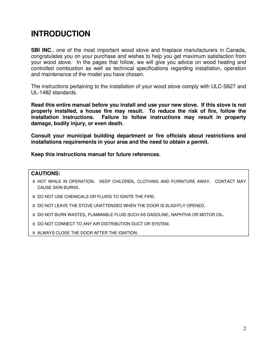 Drolet HT1600, HT1200, HT2000 owner manual Introduction 