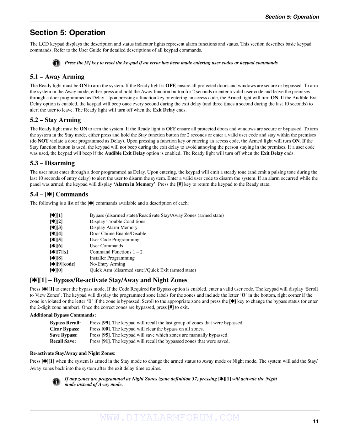 DSCover Satellite Products SCW904x manual Operation 