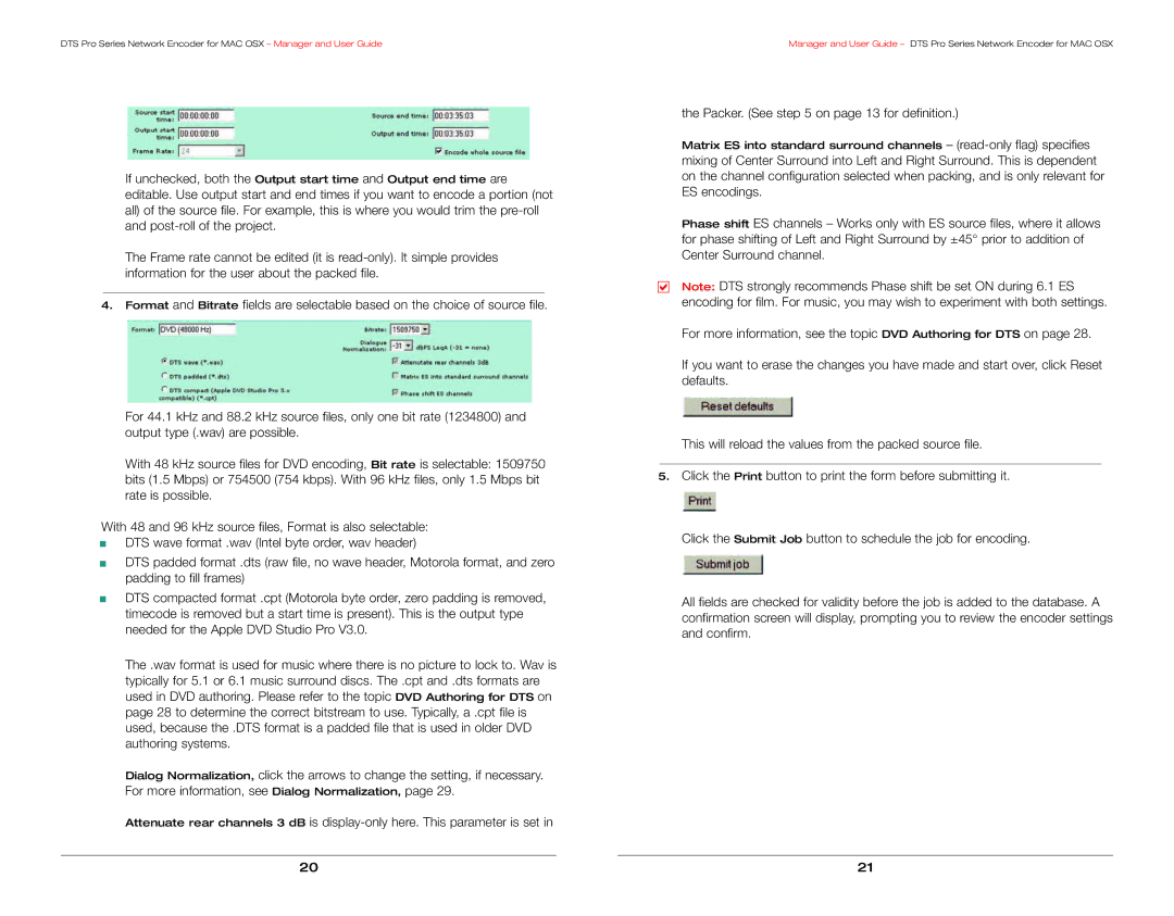 DTS DTS Pro Series manual Packer. See on page 13 for definition 