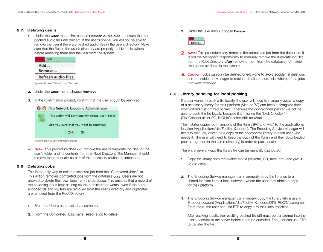 DTS DTS Pro Series manual Choose Refresh then Remove 