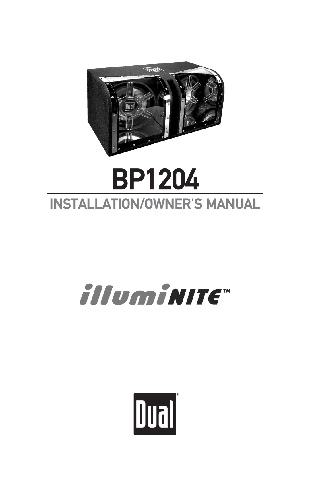 Dual BP1204, BP104 owner manual 