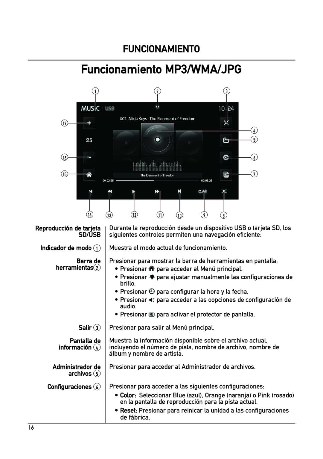 Dual DXV3D manual Sd/Usb, Reproducción de tarjeta 