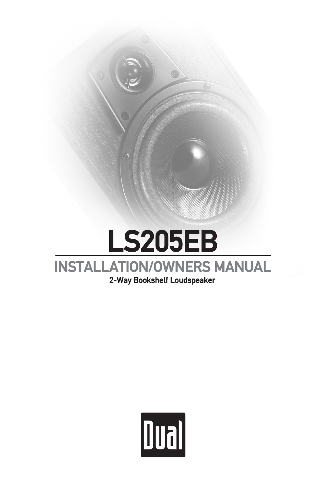 Dual LS205EB owner manual 