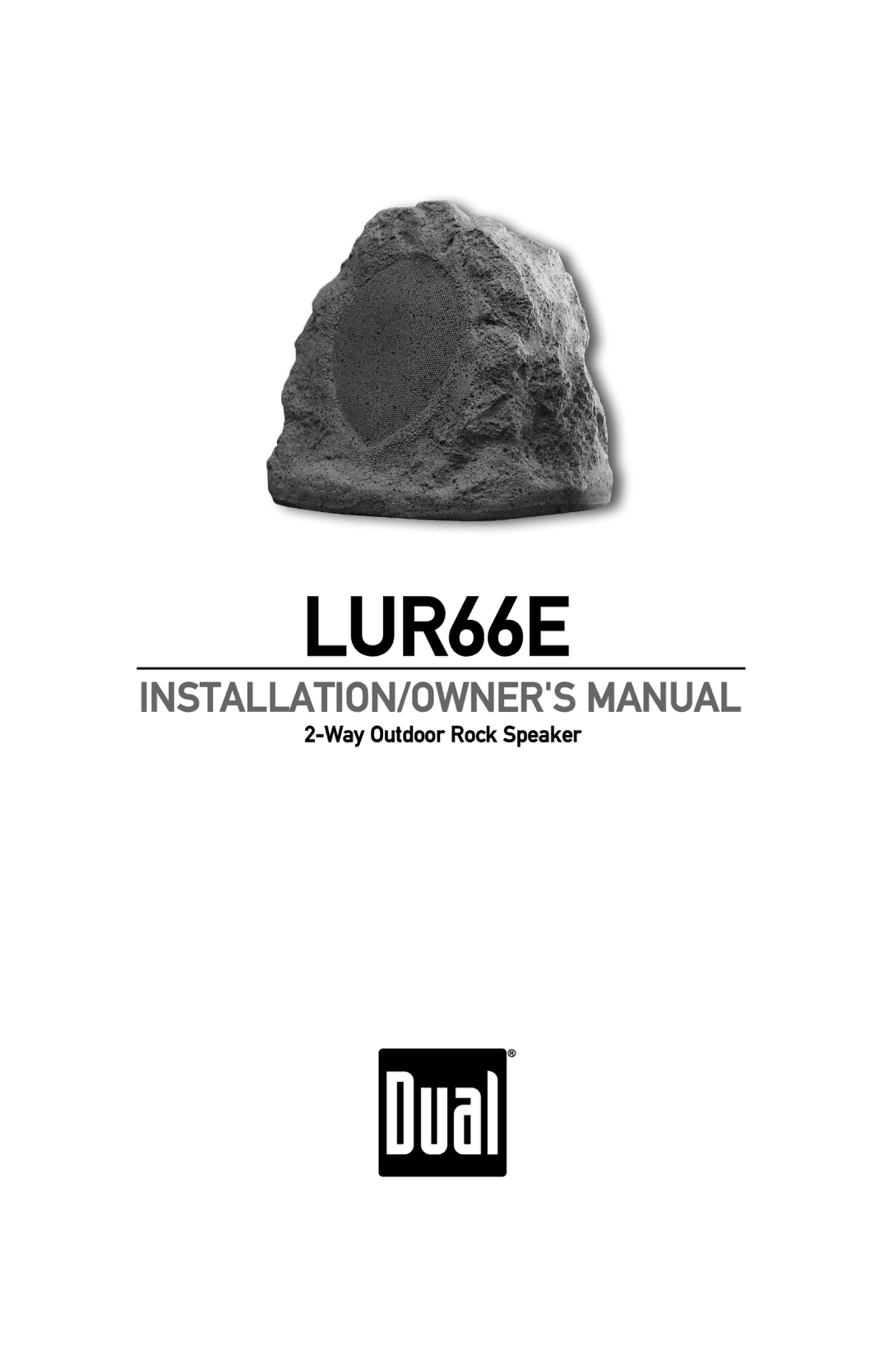 Dual LUR66E owner manual 