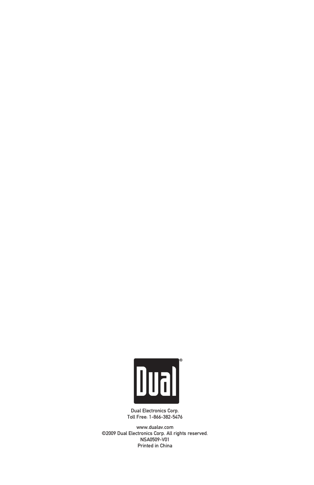 Dual LUR66E owner manual 