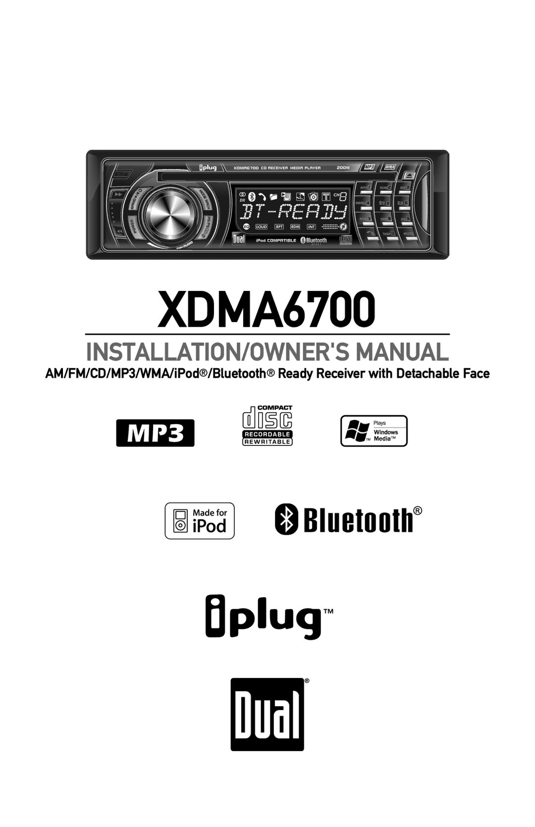 Dual XDMA6700 owner manual 