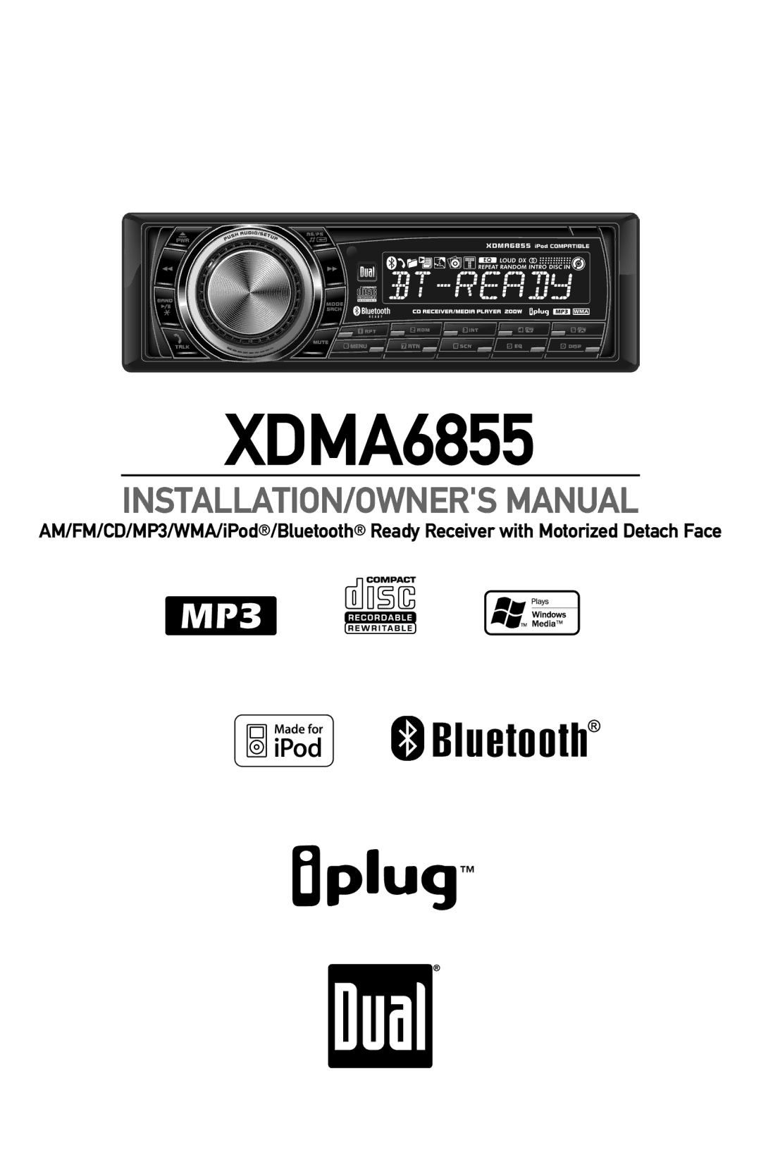 Dual XDMA6855 owner manual 