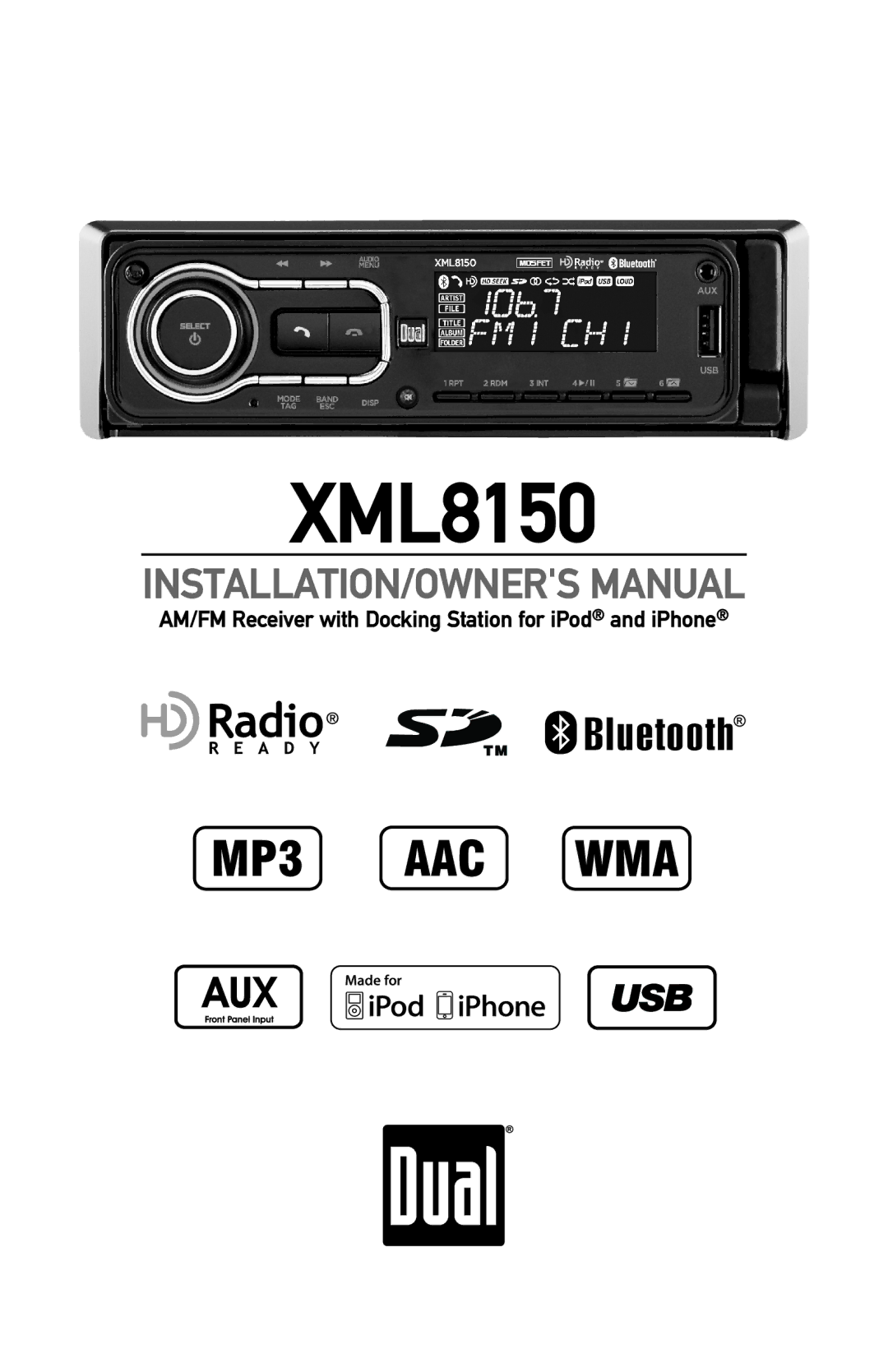 Dual XML8150 owner manual 