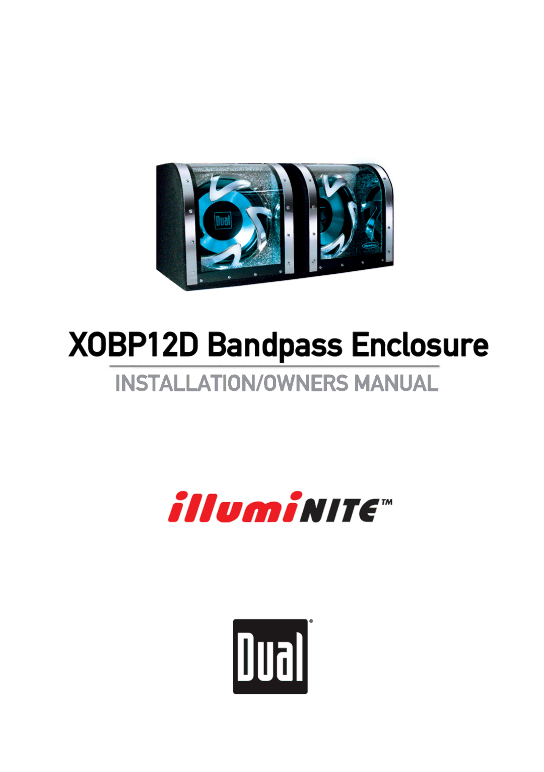 Dual XOBP12D owner manual 