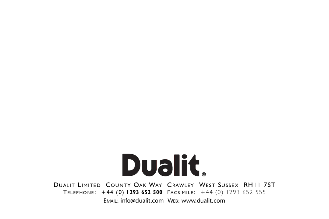 Dualit Sandwich Cage manual 