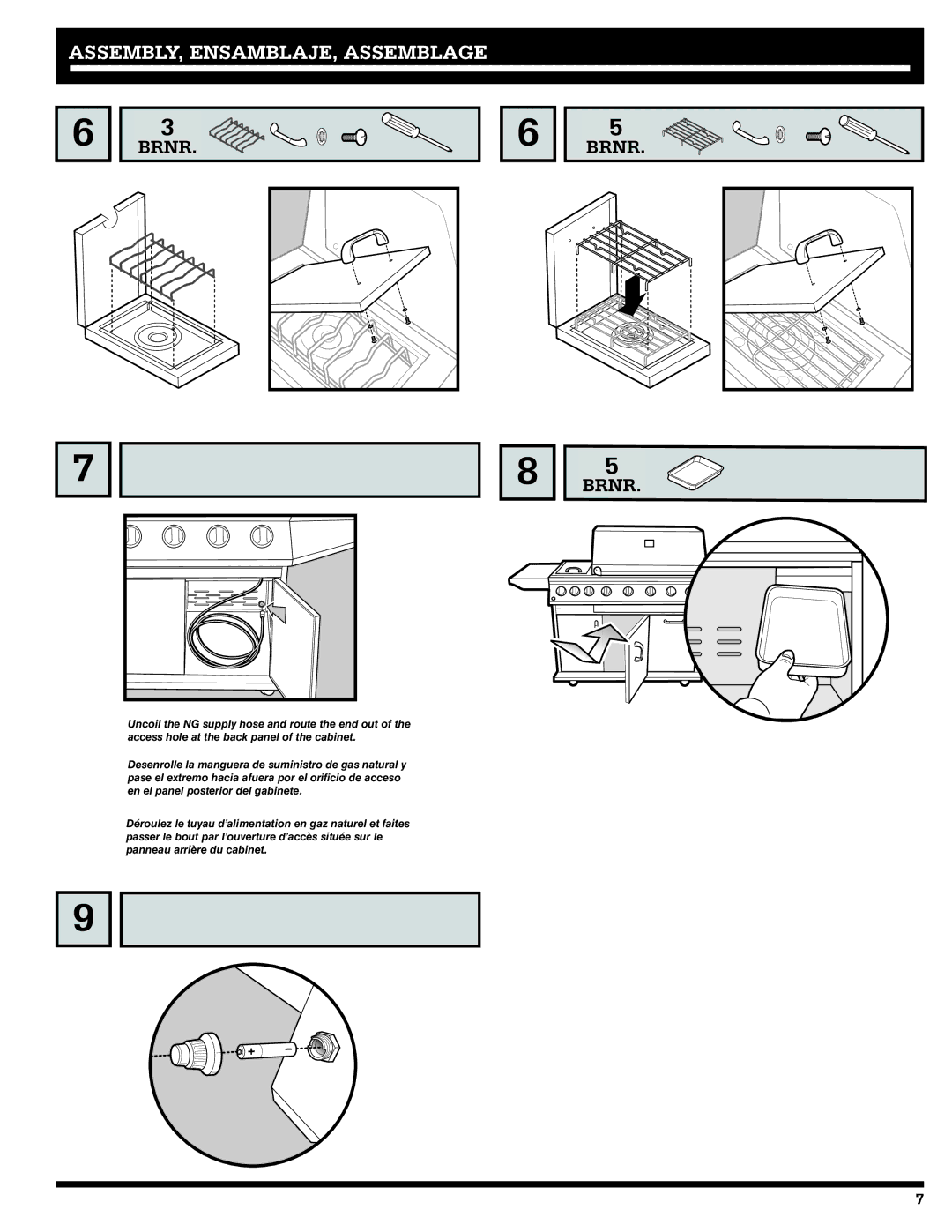 Ducane 20529917 owner manual Brnr 