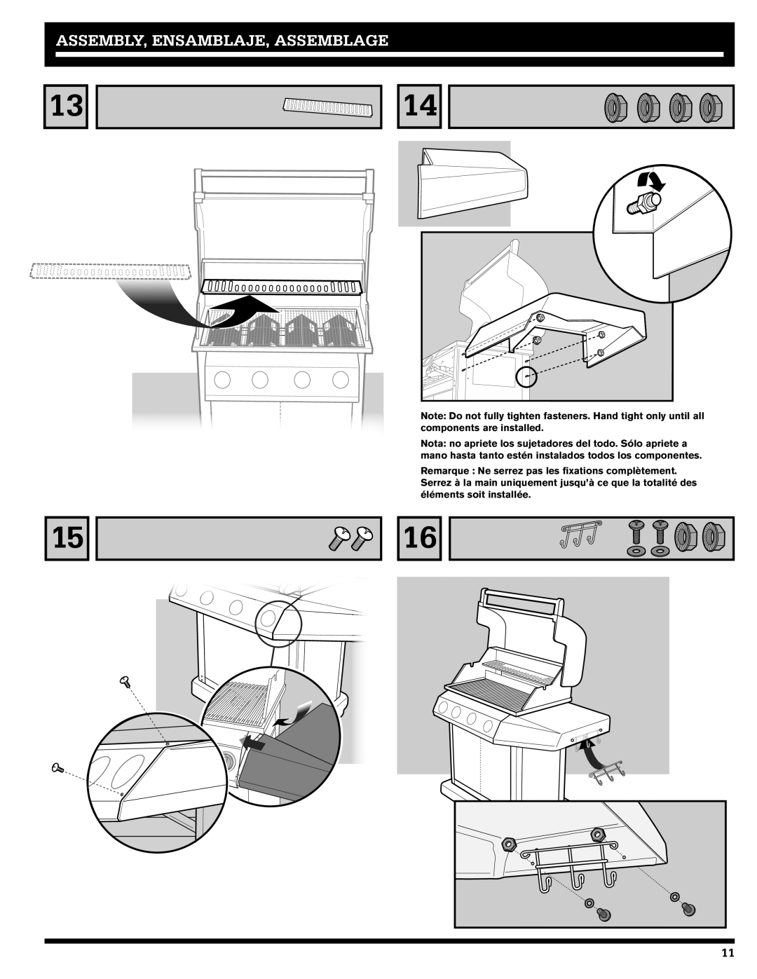 Ducane 27010357 owner manual ASSEMBLY, ENSAMBLAJE, Assemblage 