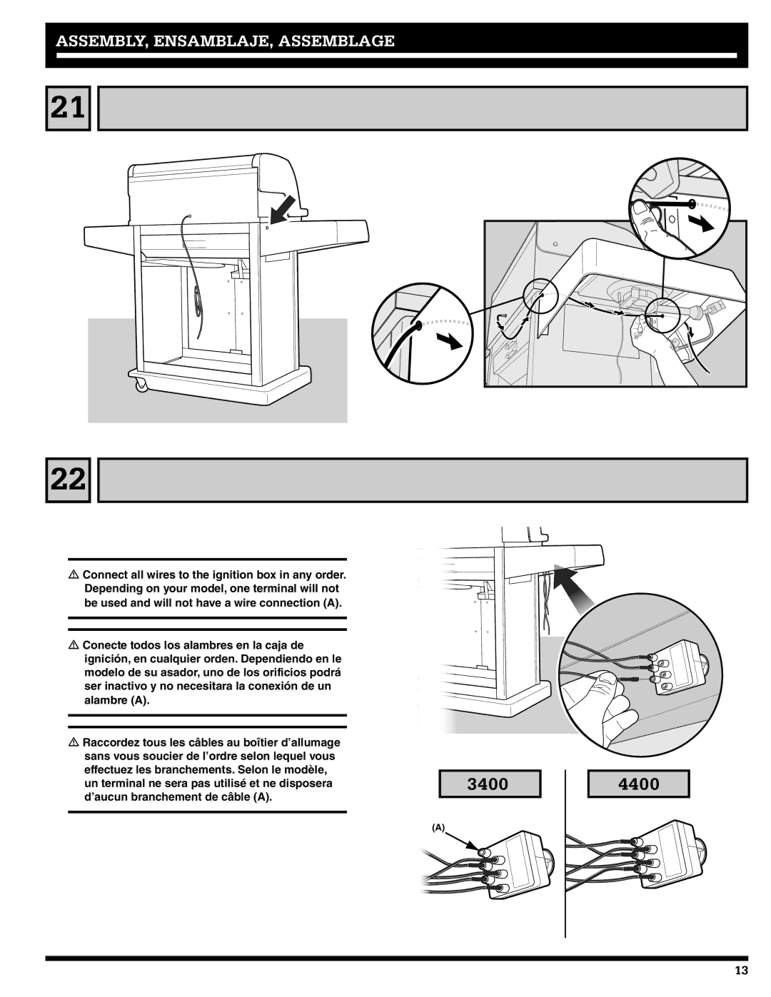 Ducane 27010357 owner manual 3400 4400 