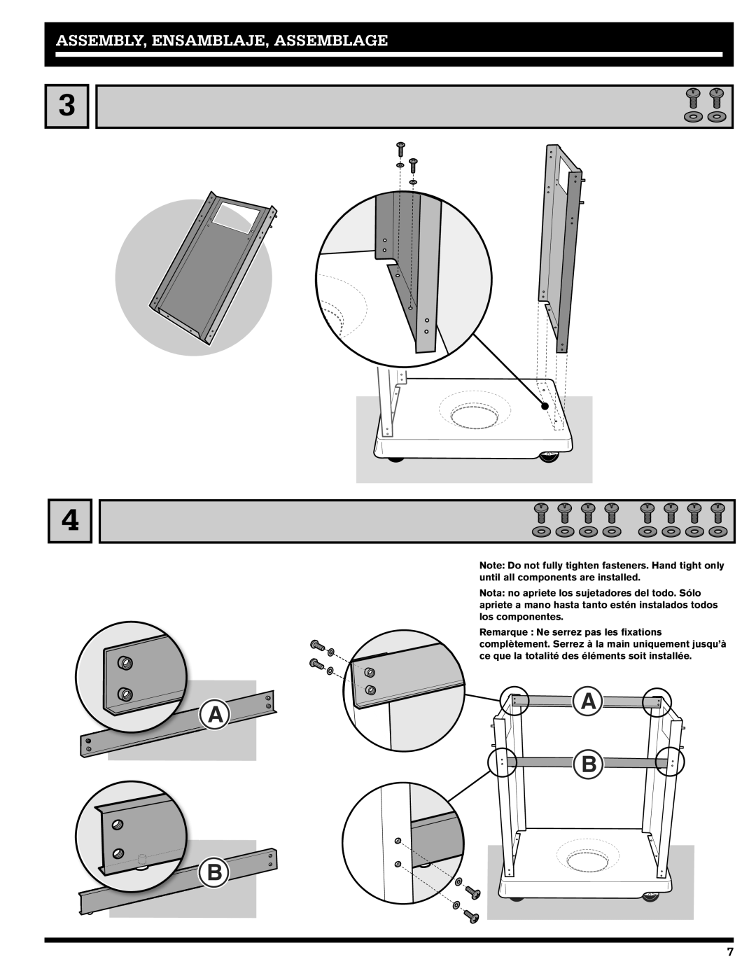 Ducane 27010357 owner manual ASSEMBLY, ENSAMBLAJE, Assemblage 