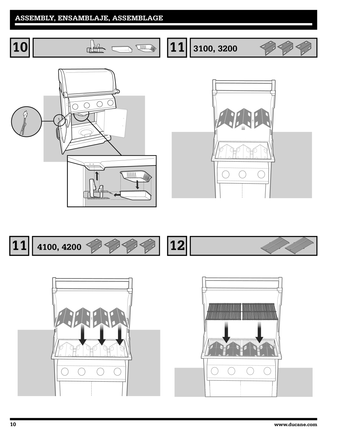 Ducane 31-3200 owner manual 10 11 3100 4100 