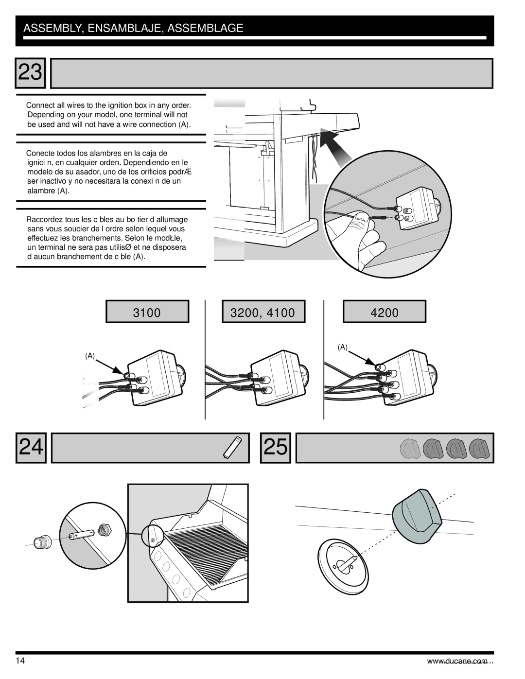 Ducane 31-3200 owner manual 3100 3200 4200 