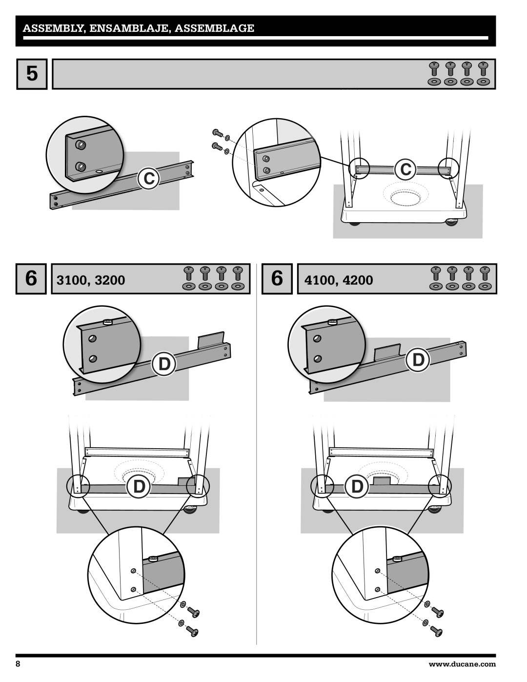 Ducane 31-3200 owner manual 3100 4100 