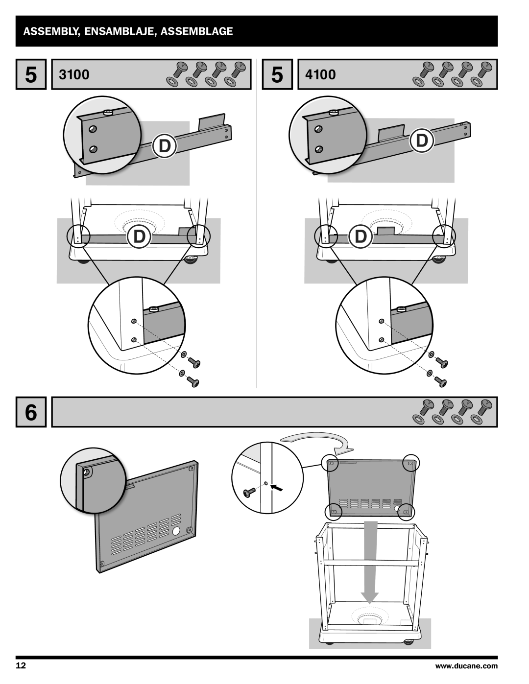 Ducane owner manual 3100 4100 