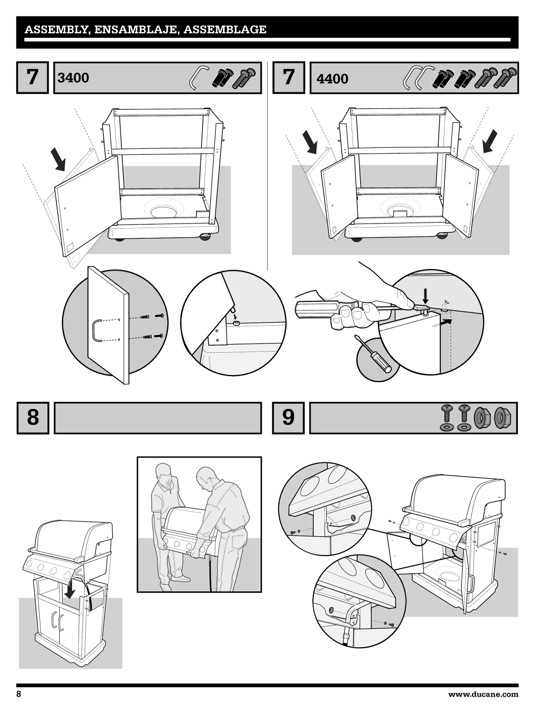 Ducane owner manual 3400 4400 