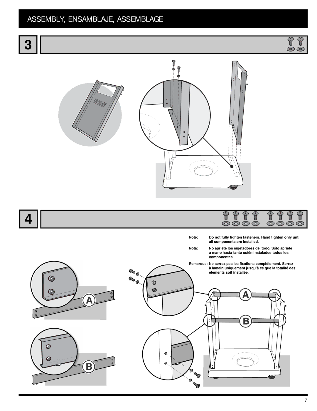 Ducane 3400 owner manual All components are installed 