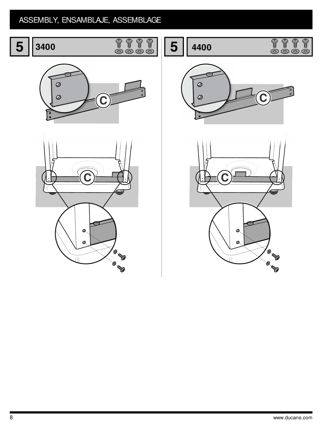 Ducane owner manual 3400 4400 