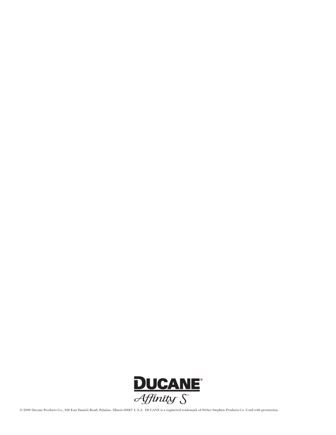 Ducane 3400, Ducane LP Gas Grill, 5400, 20208569 owner manual 