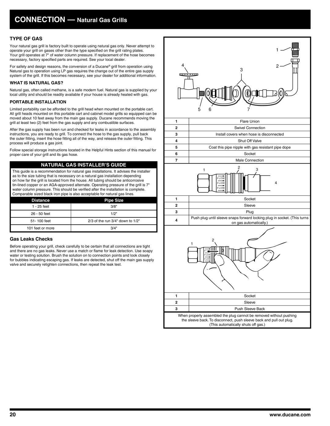 Ducane Ducane Natural Grill, 4100, 3100, 27010332 Type of Gas, Gas Leaks Checks, What is Natural Gas?, Portable Installation 