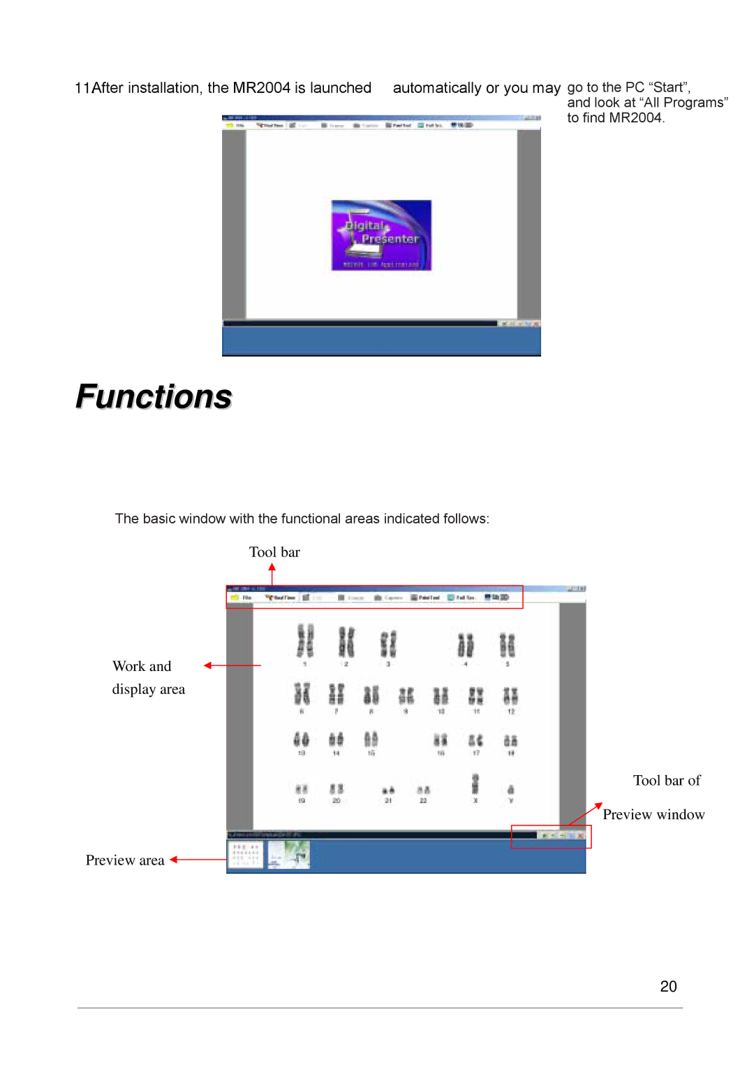 Dukane 220E manual Functions 