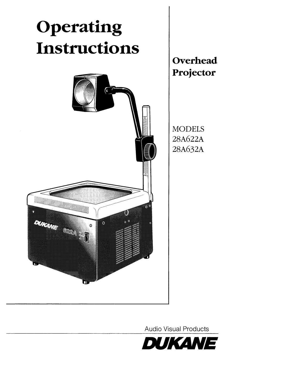 Dukane 28A632A, 28A622A manual 